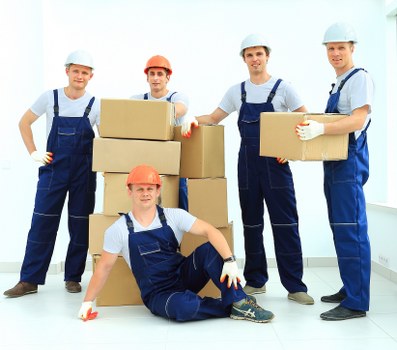 Experienced movers handling furniture in Bermondsey