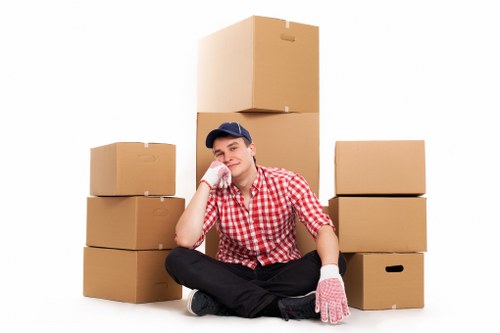 Office moving service in Bermondsey with packing and transport